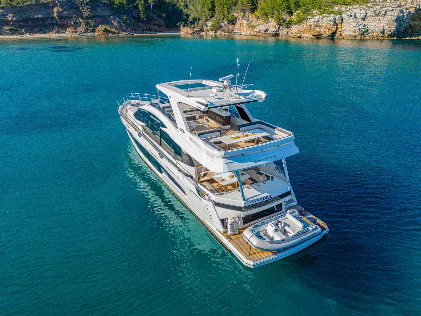 PARADISE Charter Yacht