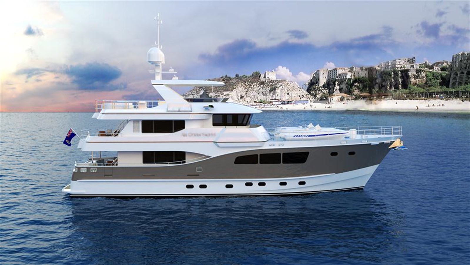 All Ocean Yachts Motor Yacht All Ocean Yachts 90' Fiberglass For Sale