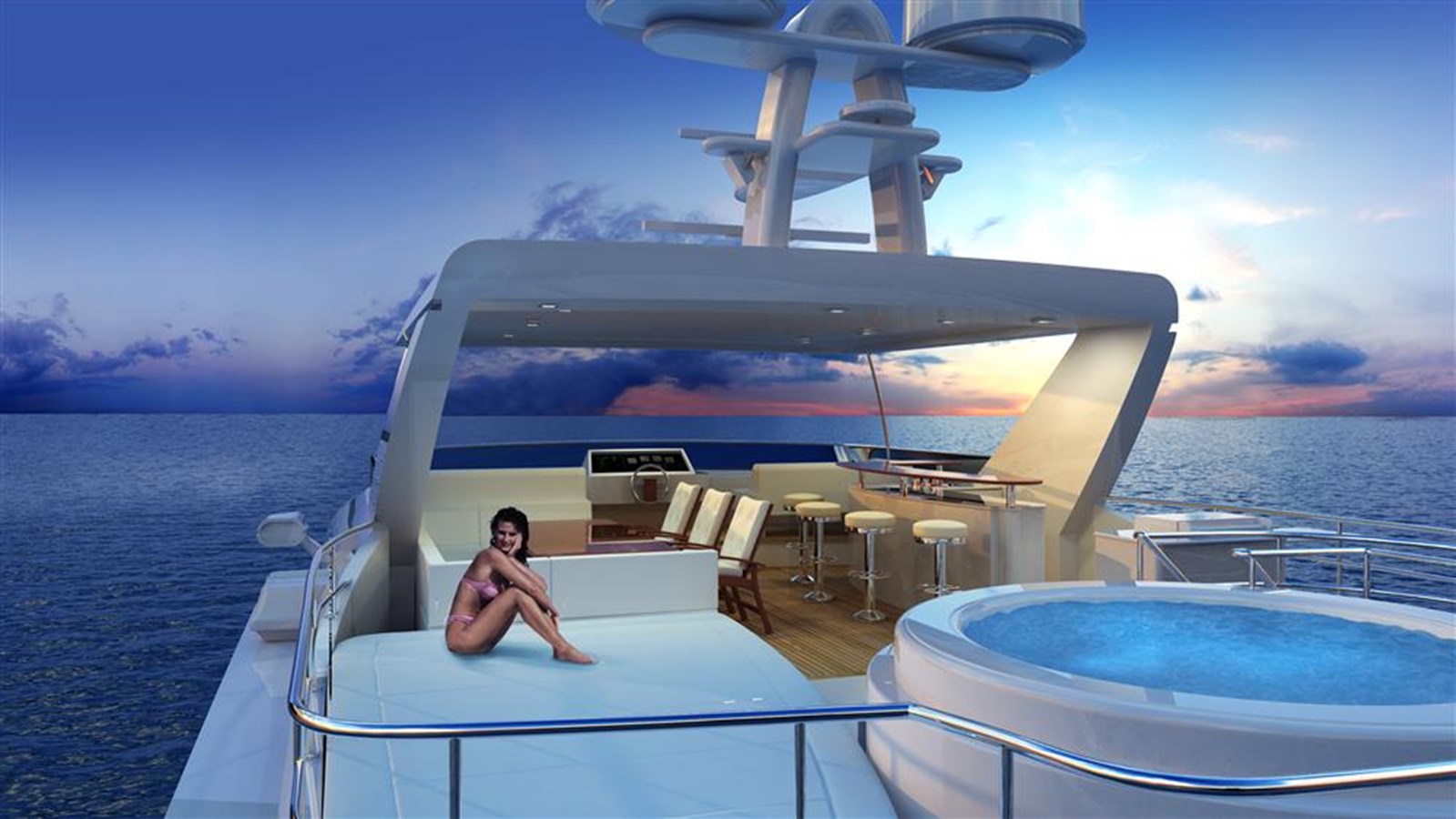 All Ocean Yachts Motor Yacht All Ocean Yachts 90' Fiberglass For Sale