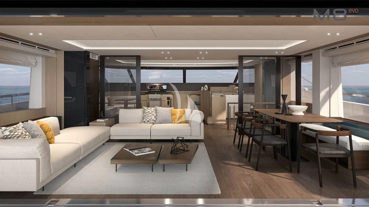 M8 EVO Charter Yacht