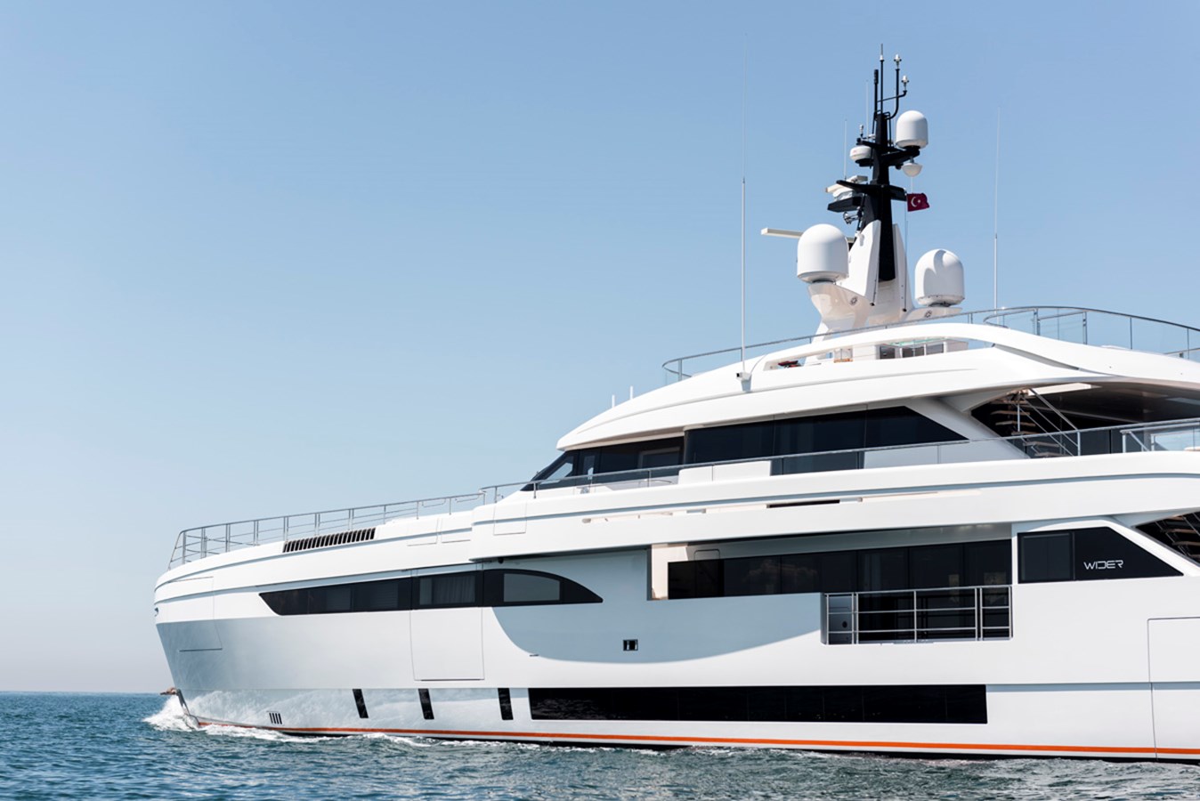 Wider Motor Yacht STERN For Sale