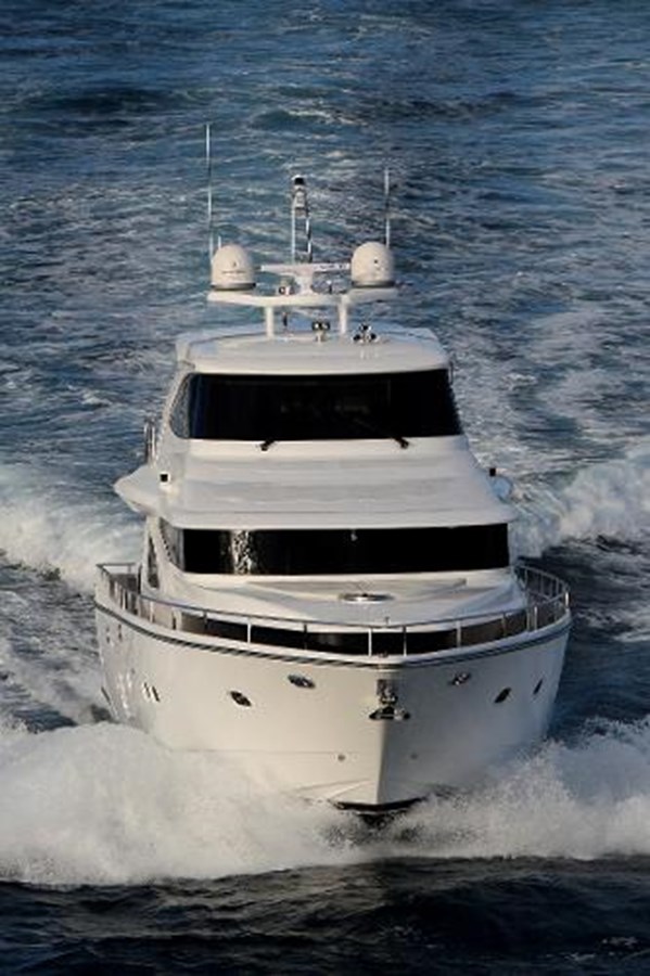 Johnson Motor Yacht JOHNSON 83’ SKYLOUNGE W/FISHING COCKPIT For Sale