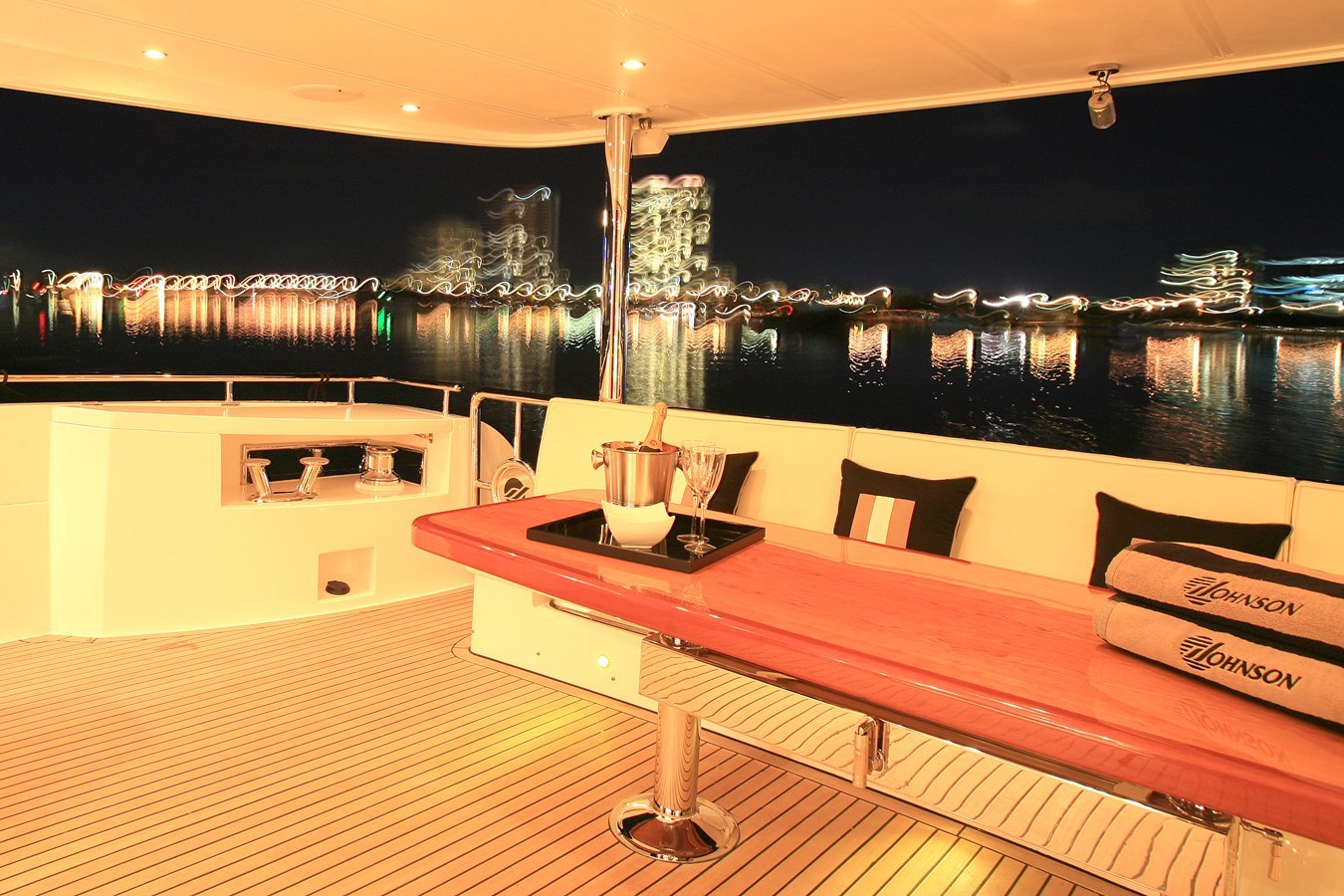 Johnson Motor Yacht JOHNSON 80' FLYBRIDGE w/FISHING COCKPIT For Sale