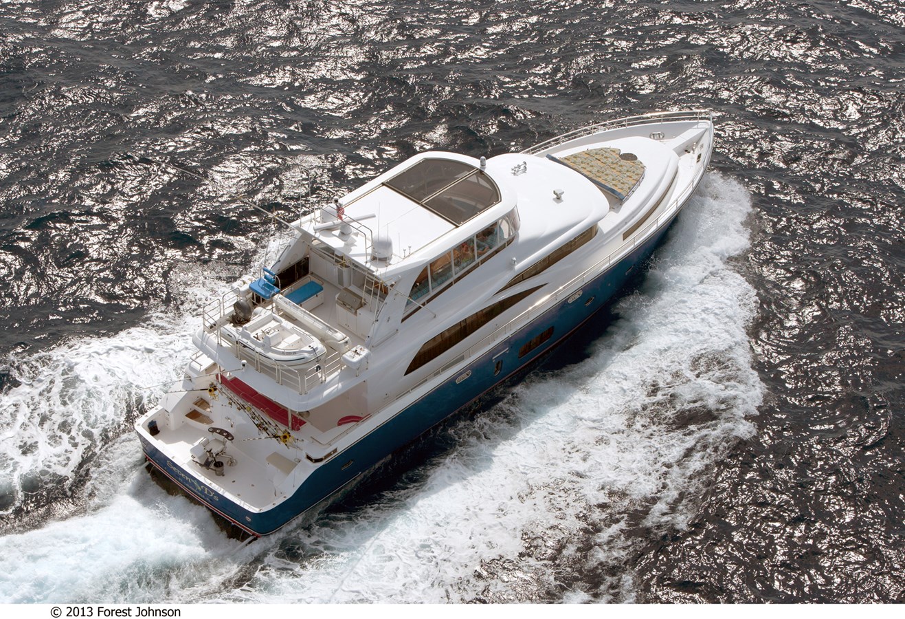 Johnson Motor Yacht JOHNSON 80' FLYBRIDGE w/FISHING COCKPIT For Sale