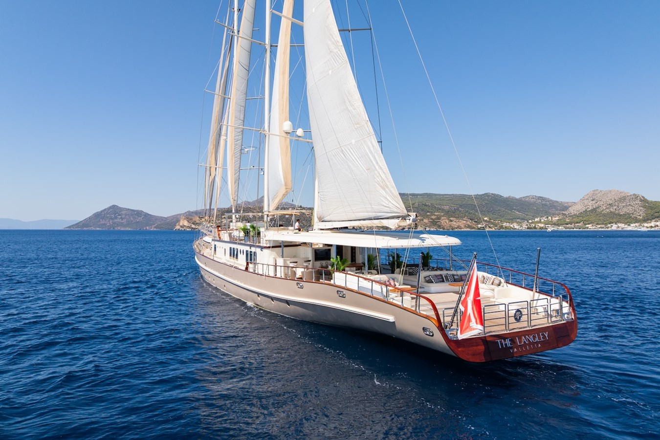 Aegean Yacht Motorsailor THE LANGLEY For Sale
