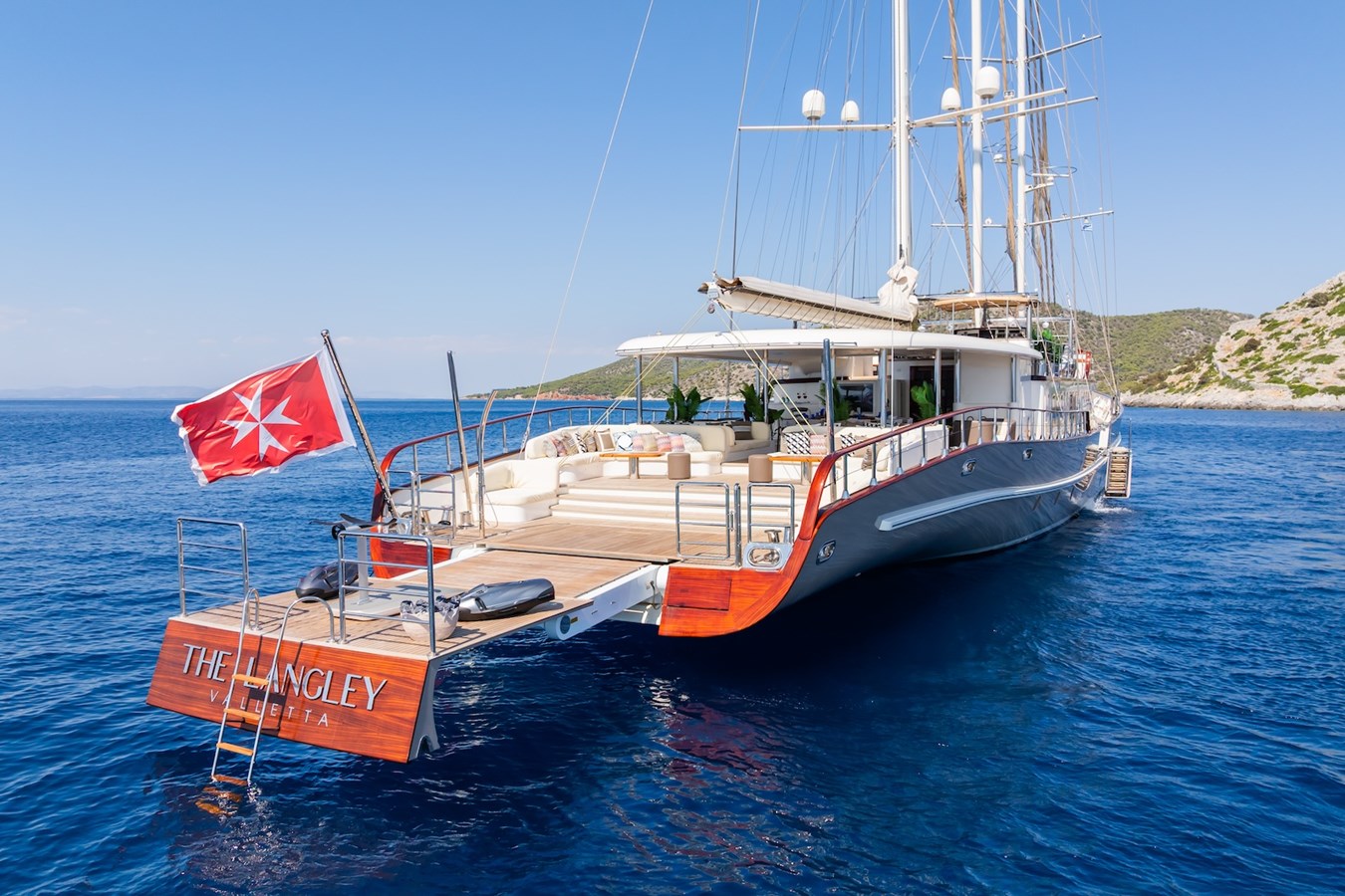 Aegean Yacht Motorsailor THE LANGLEY For Sale