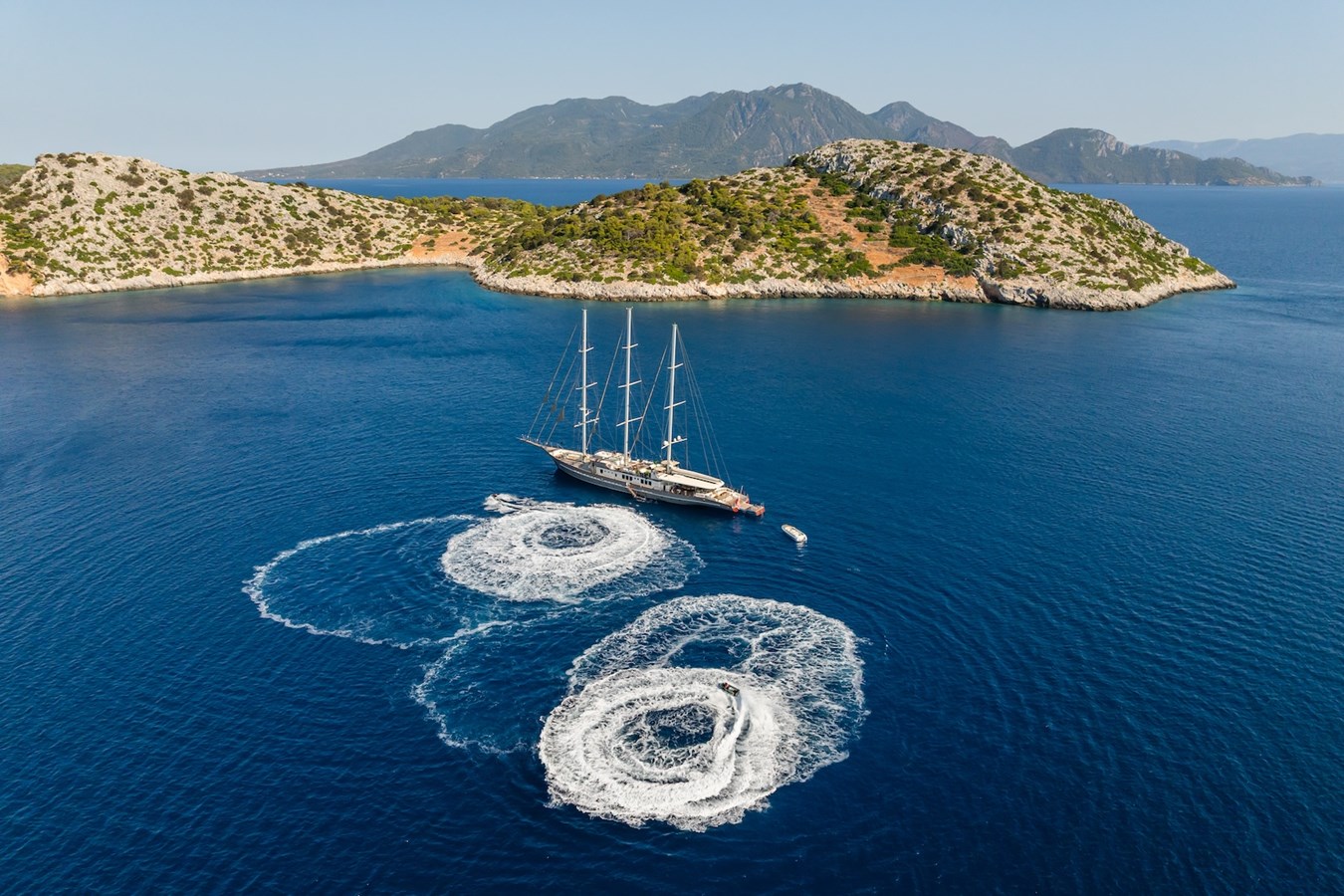 Aegean Yacht Motorsailor THE LANGLEY For Sale
