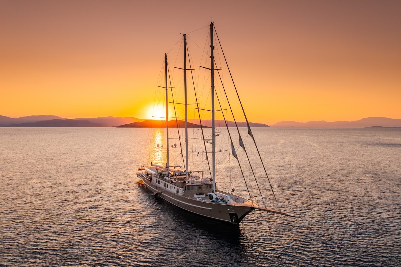 Aegean Yacht Motorsailor THE LANGLEY For Sale