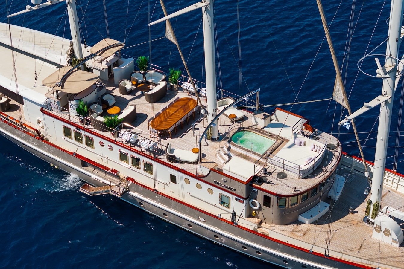 Aegean Yacht Motorsailor THE LANGLEY For Sale