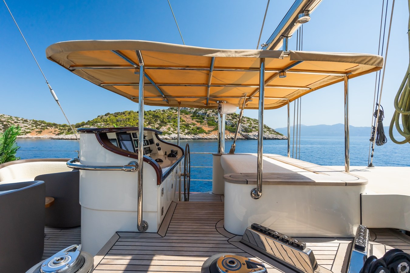 Aegean Yacht Motorsailor THE LANGLEY For Sale