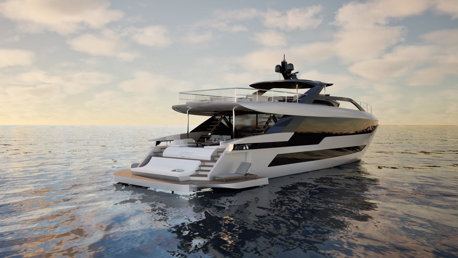 Amer Yachts Motor Yacht AMER F126 For Sale