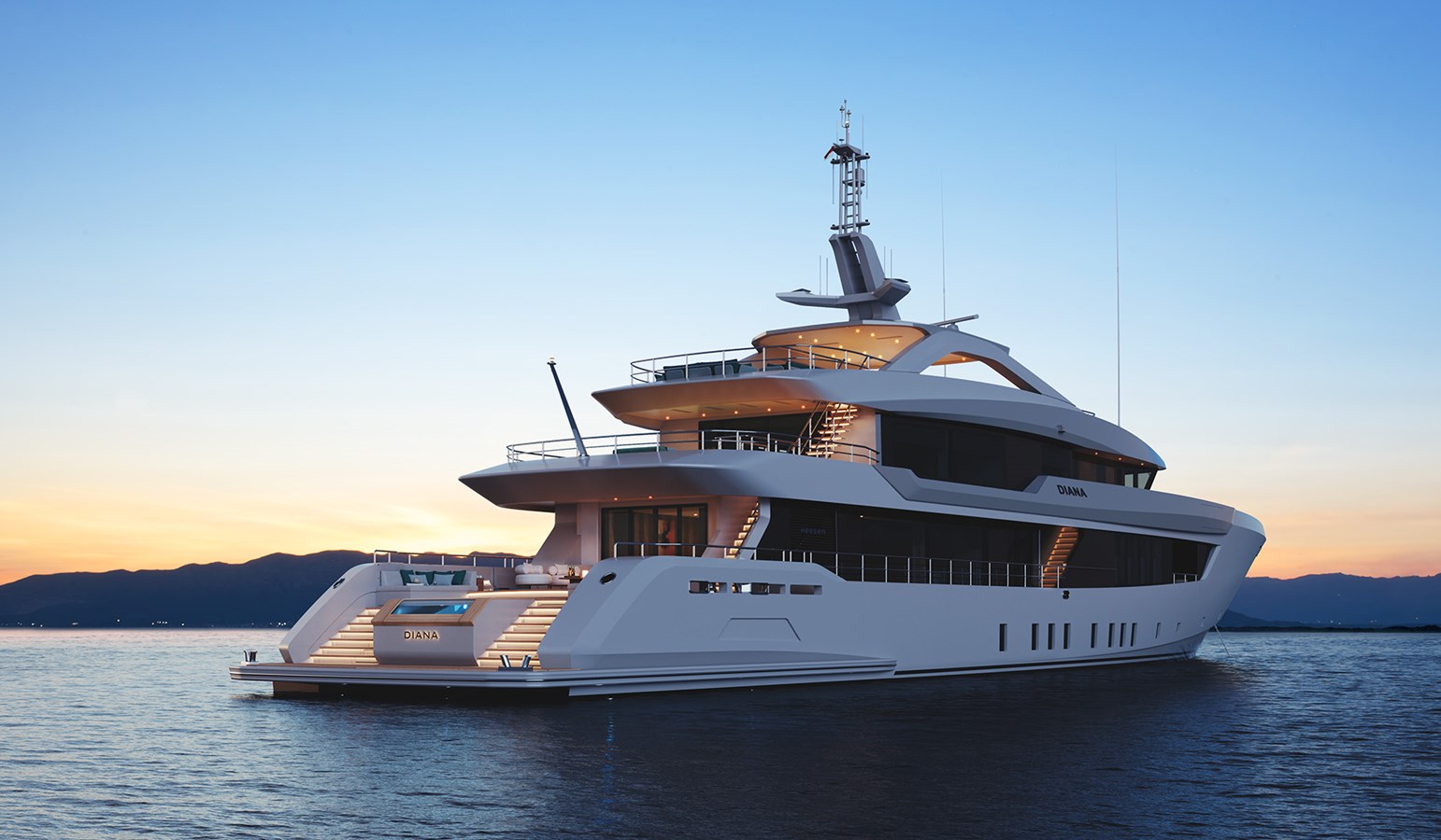 Heesen Yachts Motor Yacht Project Diana For Sale
