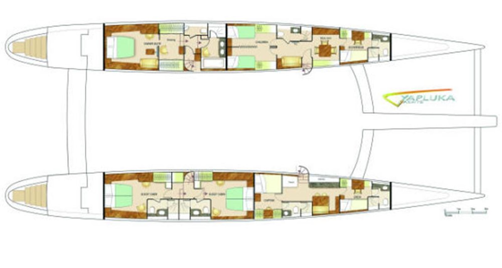 Yapluka Catamaran 115' 2008 Yapluka For Sale