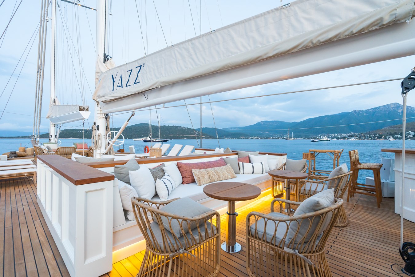 Aegean Yacht Schooner YAZZ For Sale