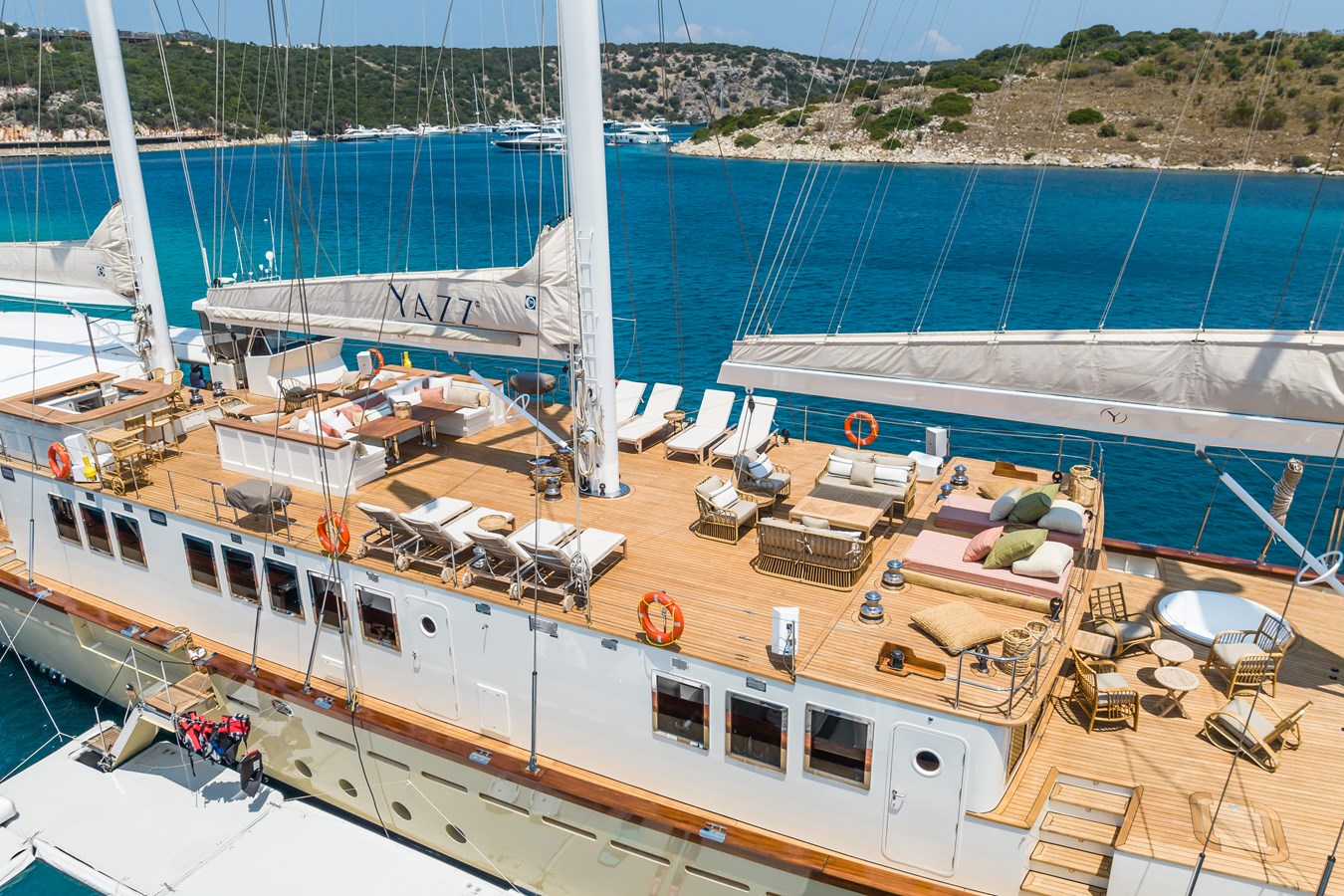 Aegean Yacht Schooner YAZZ For Sale