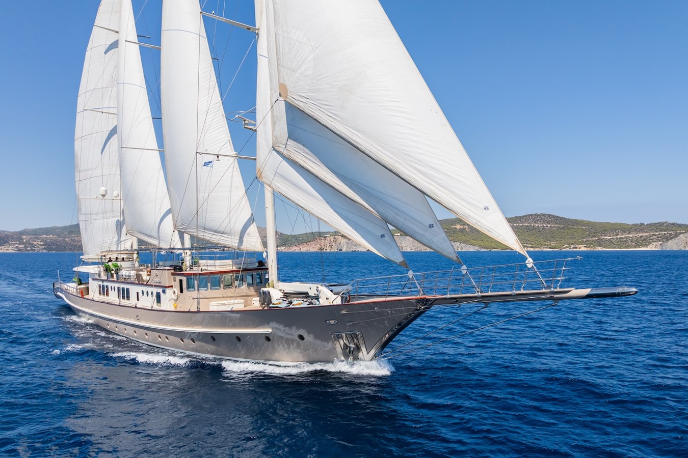 Aegean Yacht Motorsailor THE LANGLEY For Sale