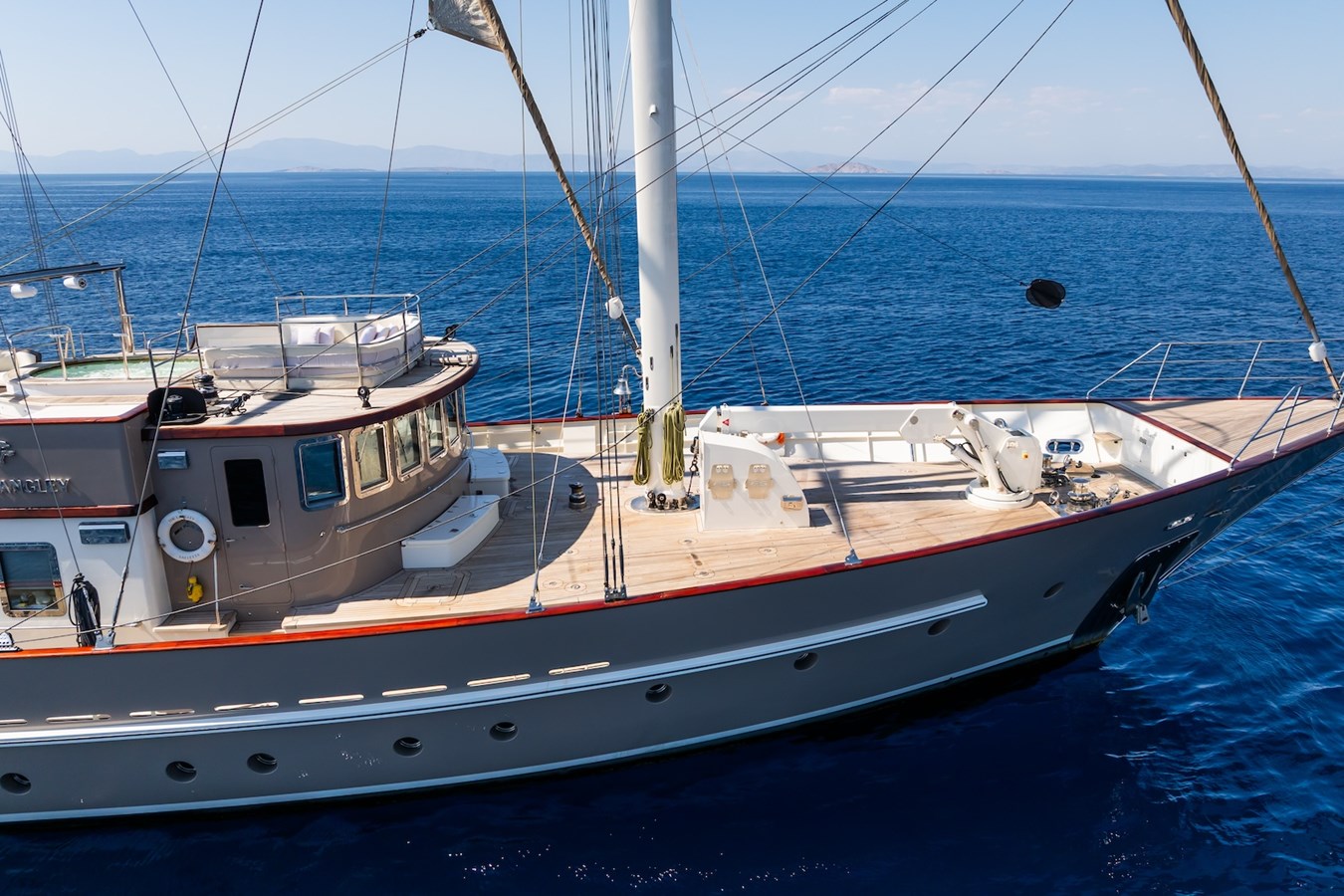 Aegean Yacht Motorsailor THE LANGLEY For Sale