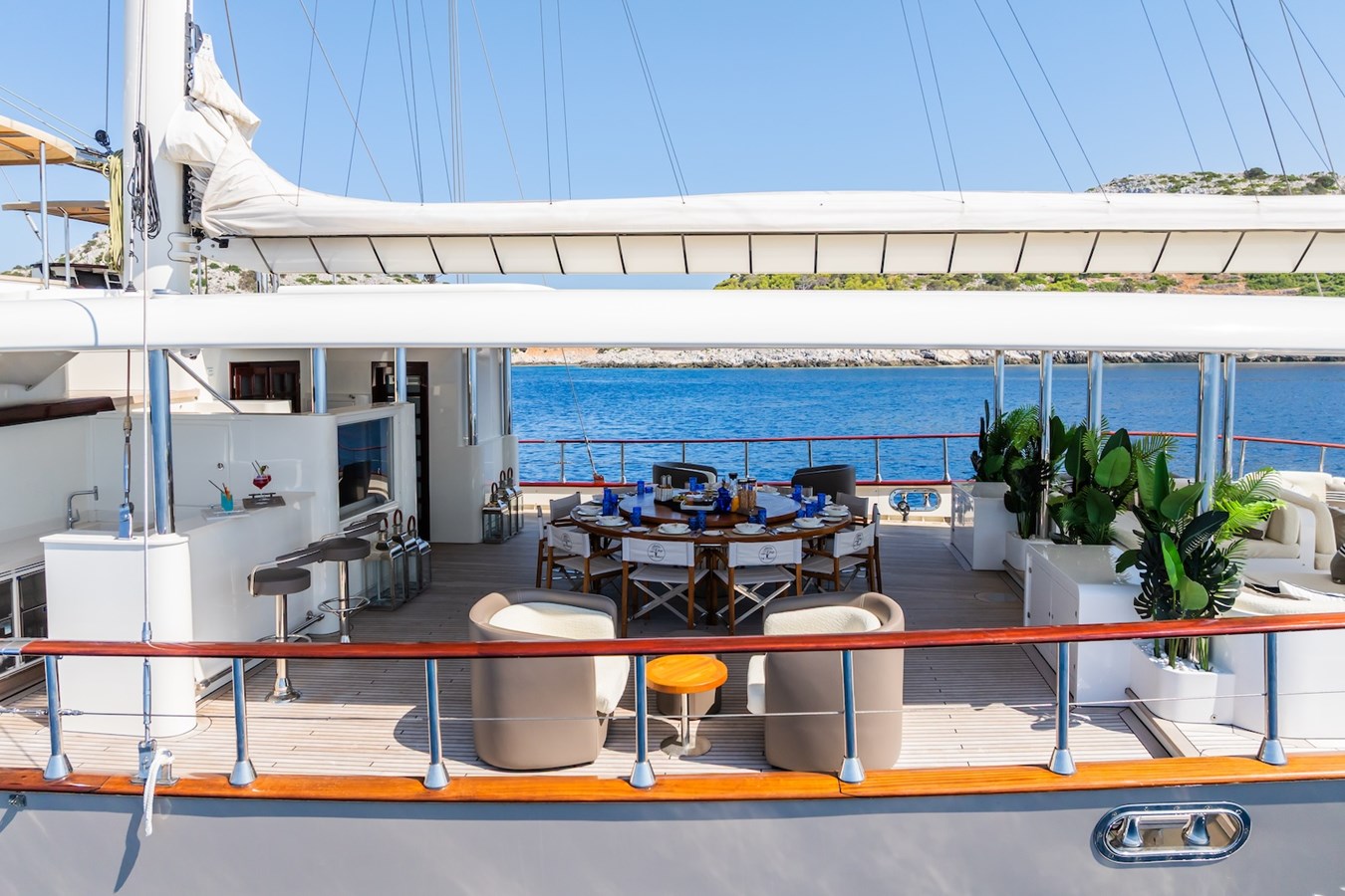Aegean Yacht Motorsailor THE LANGLEY For Sale