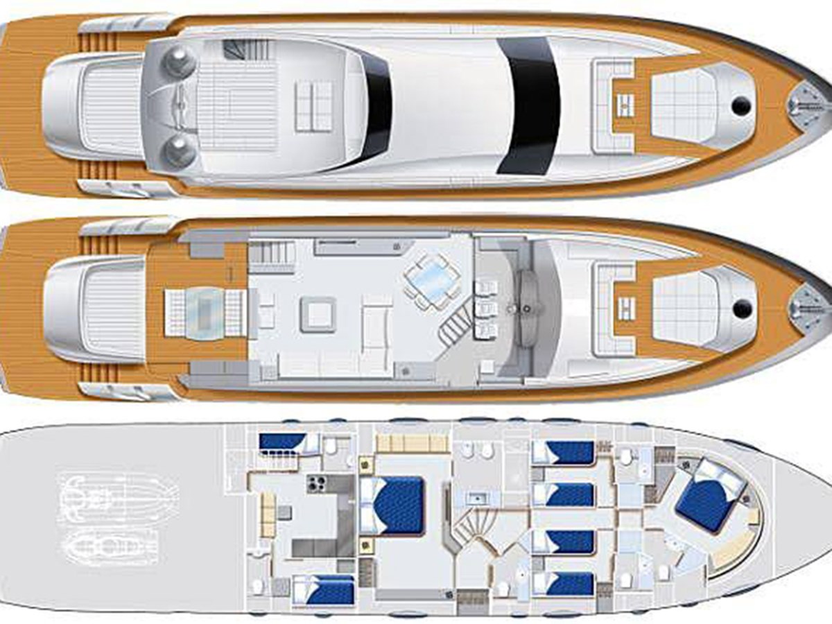 Pershing Motor Yacht Honey Badger For Sale
