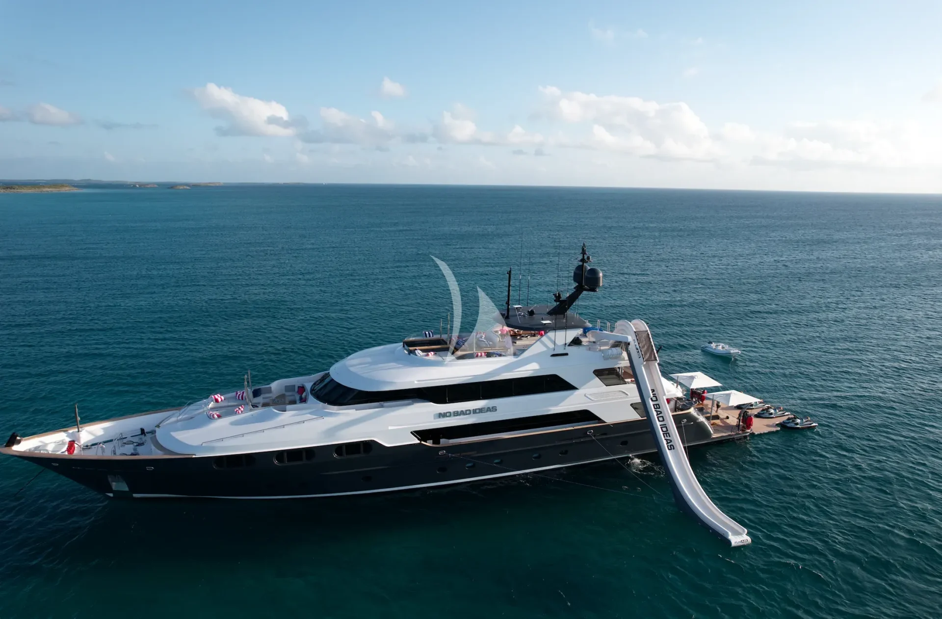 NO BAD IDEAS Charter Yacht