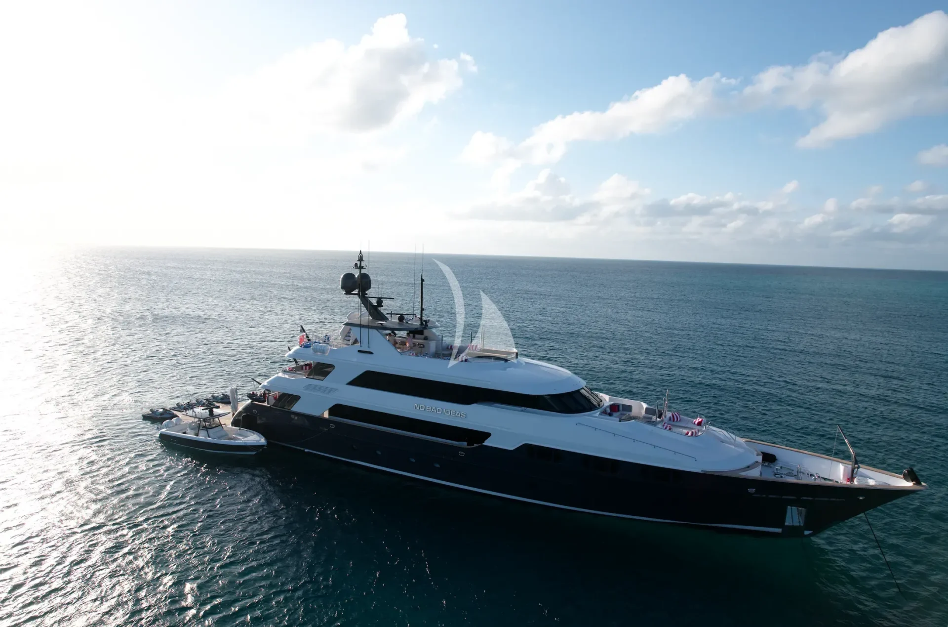 NO BAD IDEAS Charter Yacht