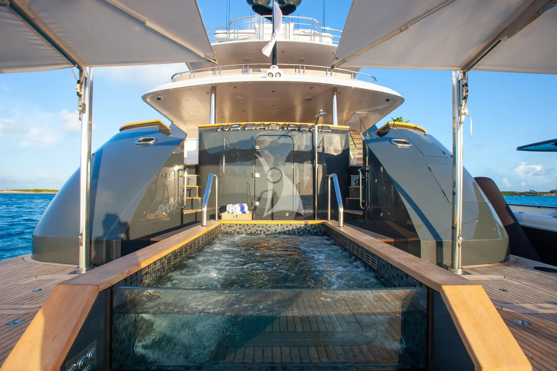 NO BAD IDEAS Charter Yacht