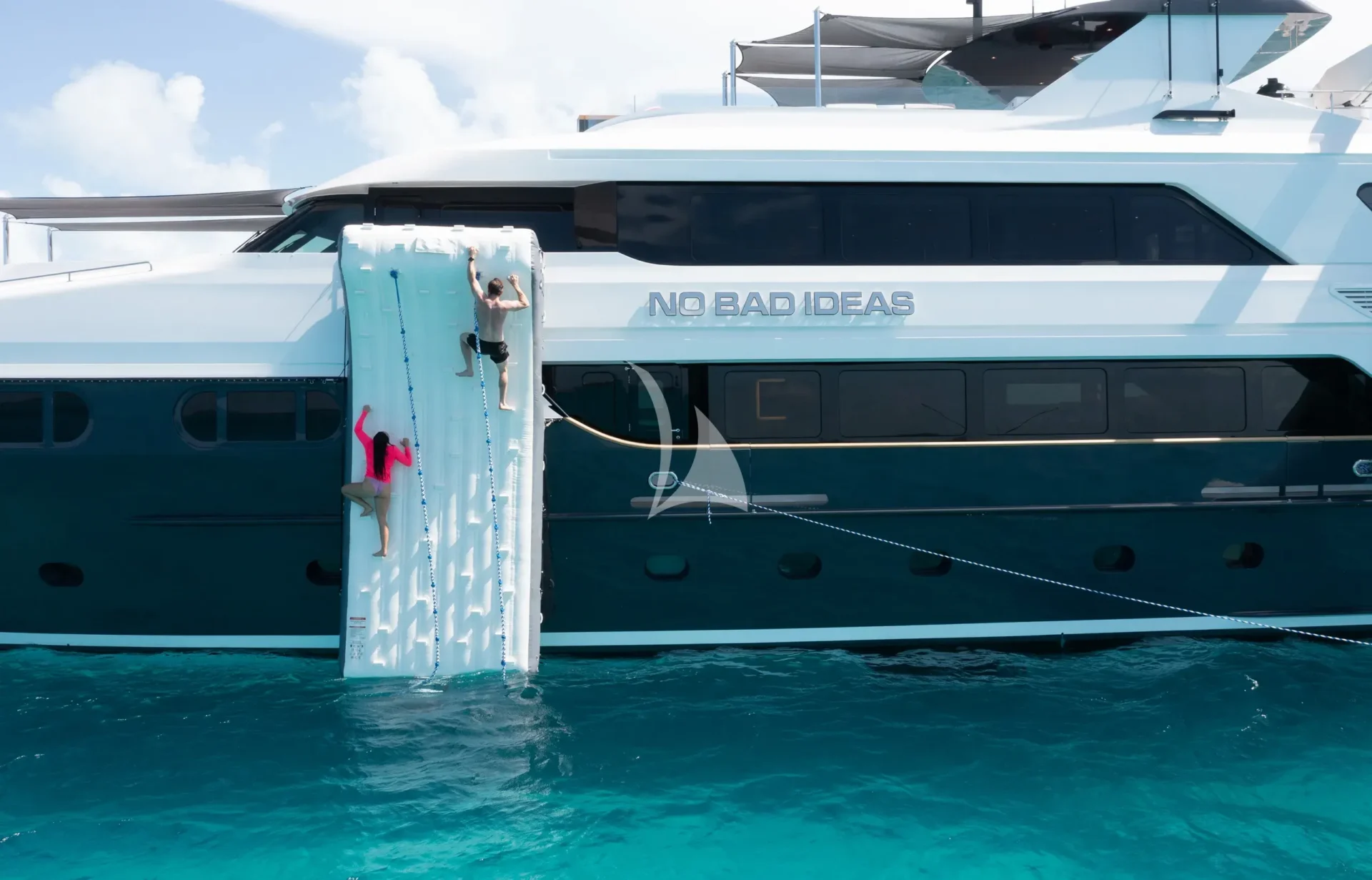 NO BAD IDEAS Charter Yacht