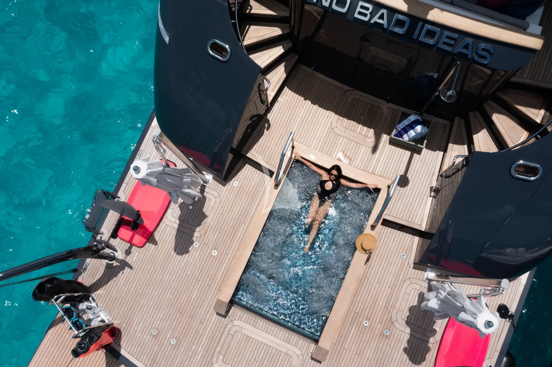 NO BAD IDEAS Charter Yacht