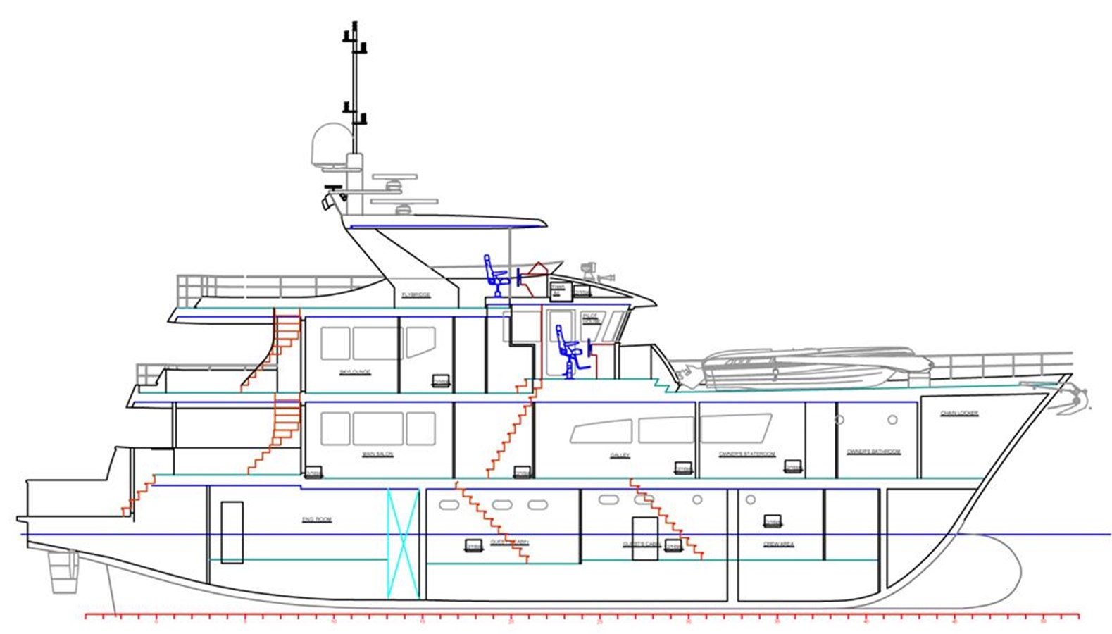 All Ocean Yachts Motor Yacht All Ocean Yachts 100' Fiberglass For Sale
