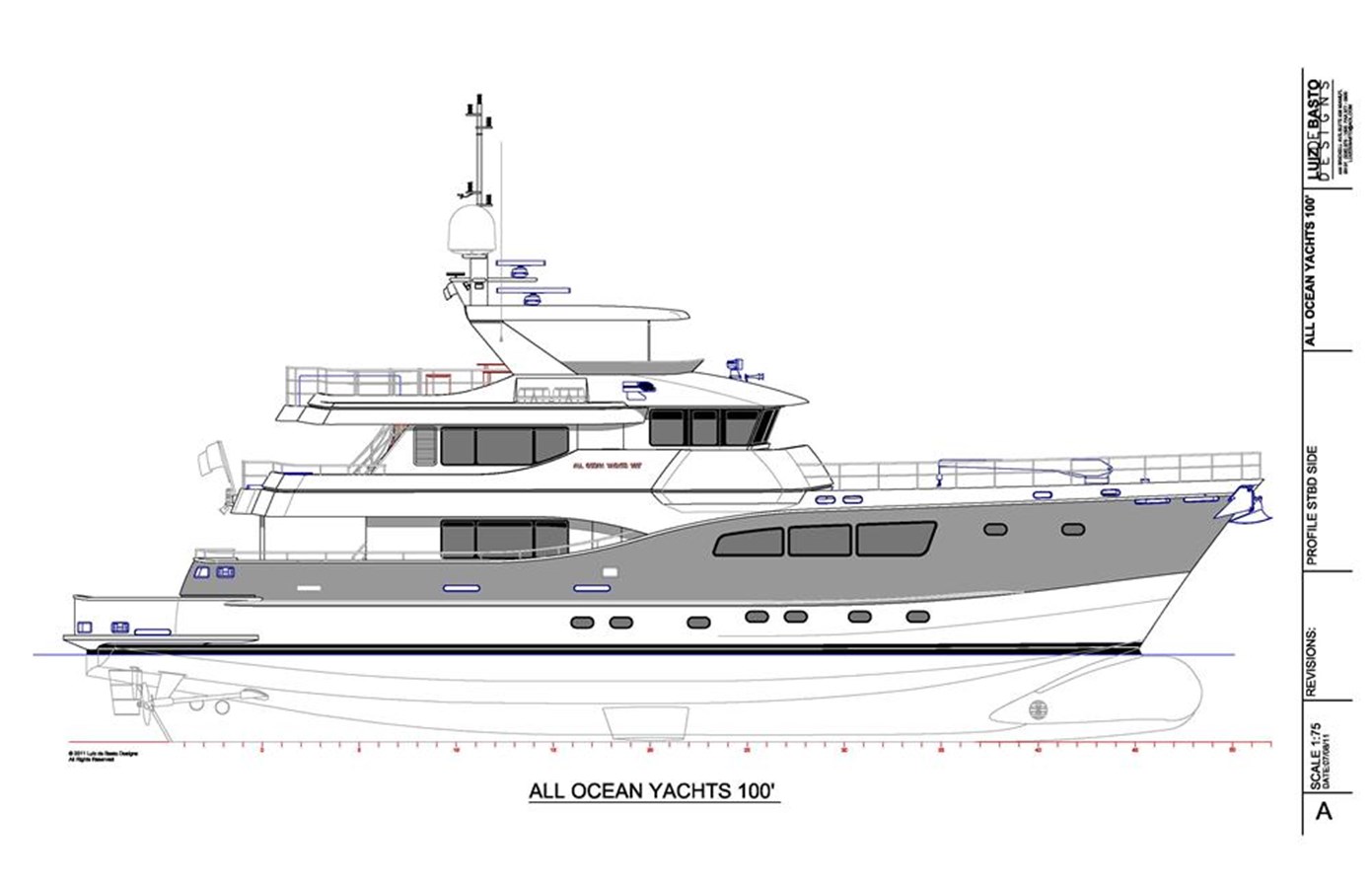All Ocean Yachts Motor Yacht All Ocean Yachts 100' Fiberglass For Sale