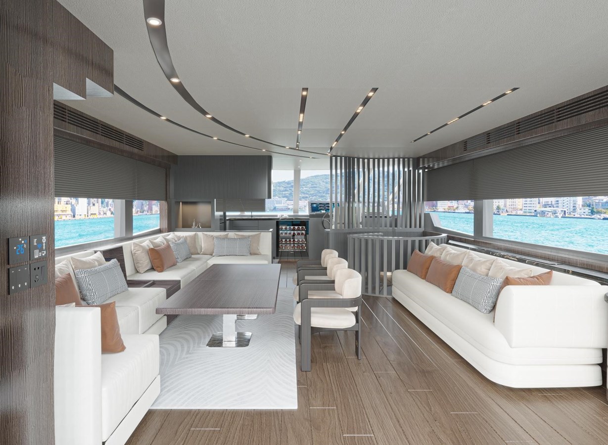 Raffles Motor Yacht Aquitalia 68 For Sale