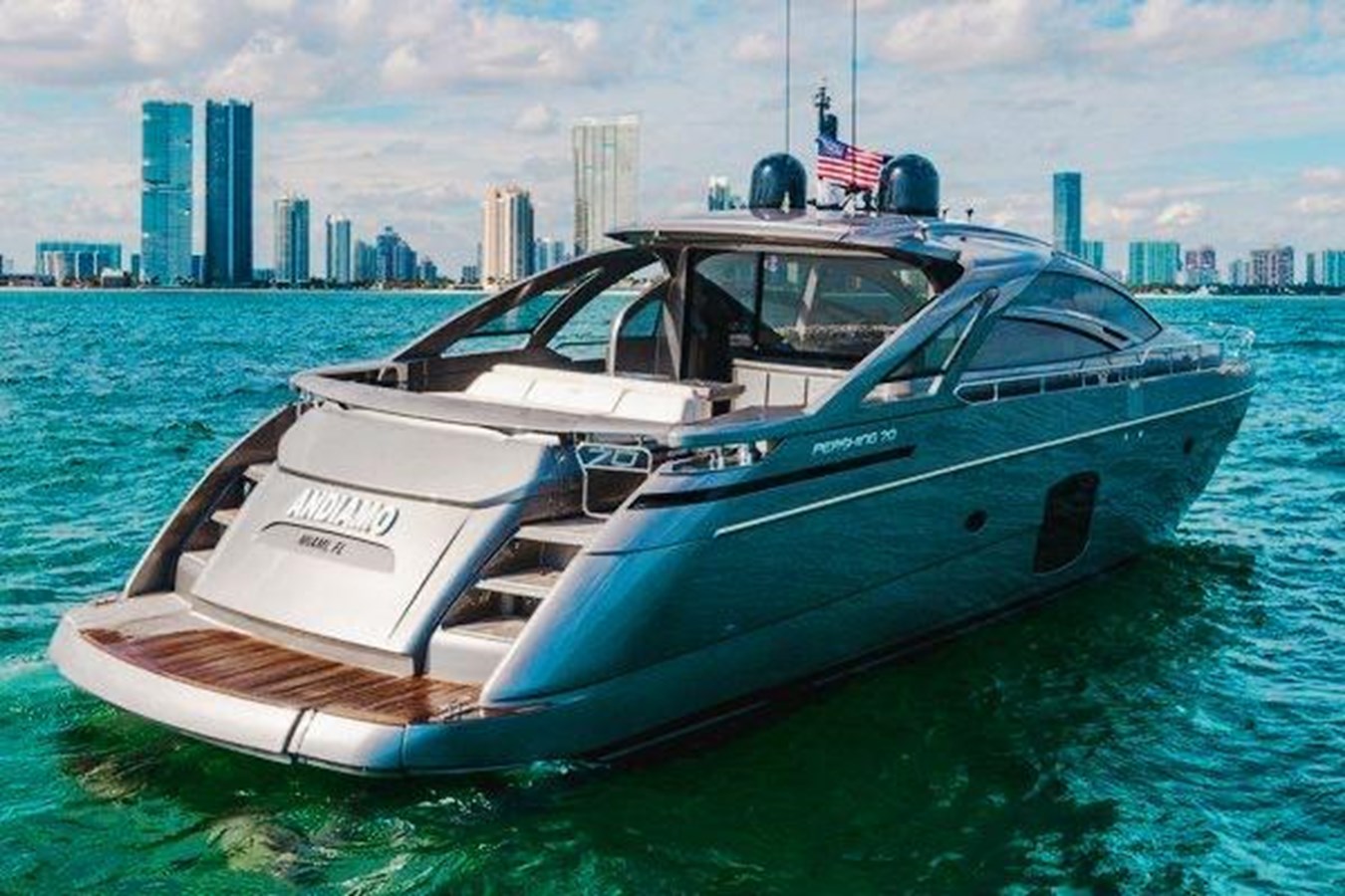 Pershing Cruising Yacht Andiamo For Sale