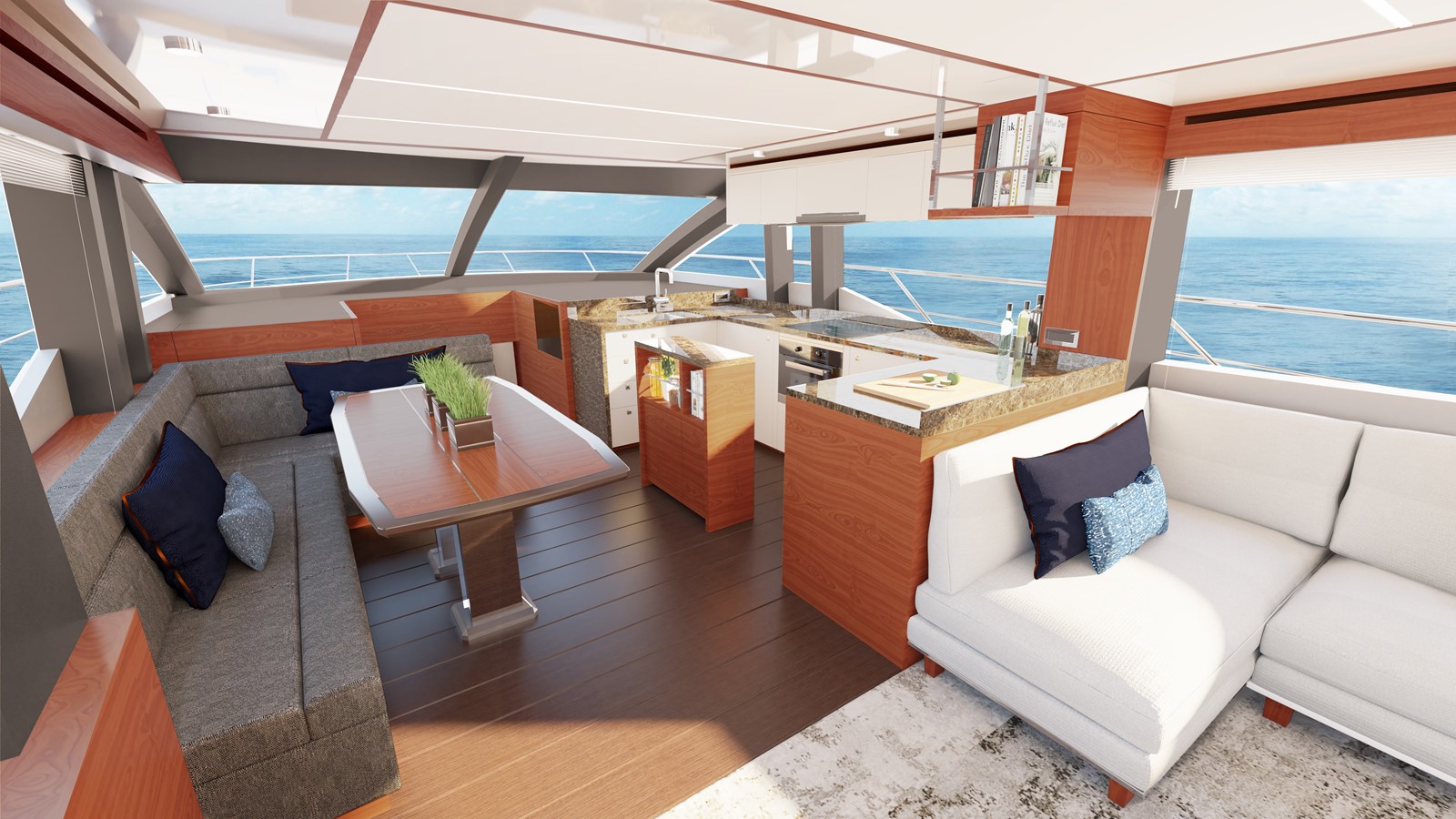 Johnson Motor Yacht Johnson 70' Skylounge New Build  For Sale