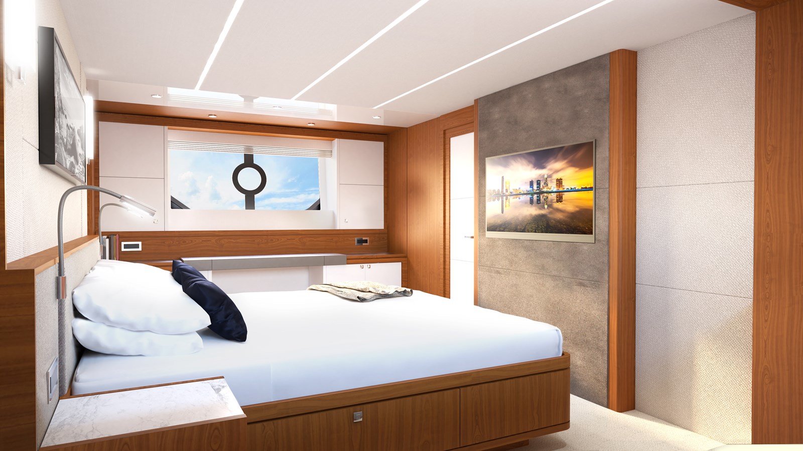 Johnson Motor Yacht Johnson 70' Skylounge New Build  For Sale
