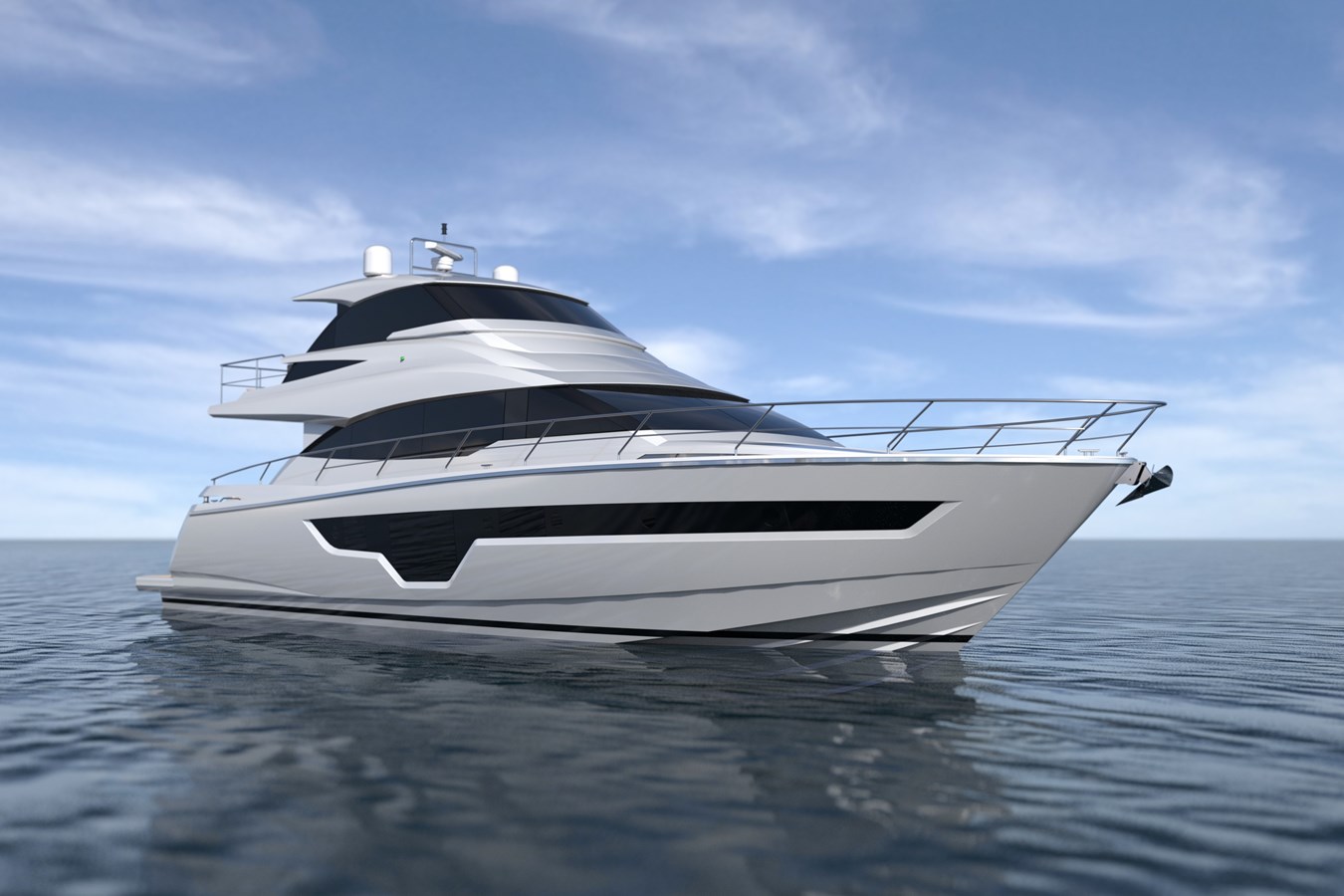 Johnson Motor Yacht Johnson 70' Skylounge New Build  For Sale