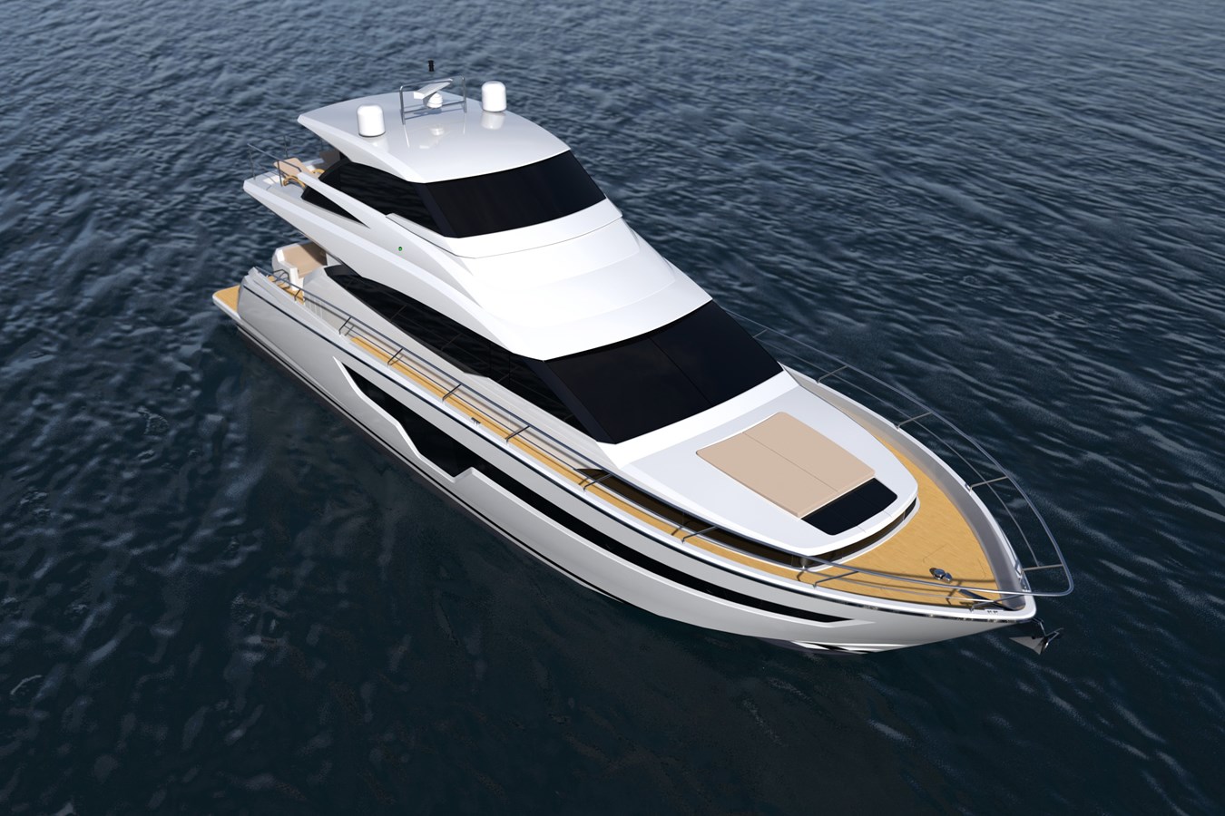 Johnson Motor Yacht Johnson 70' Skylounge New Build  For Sale