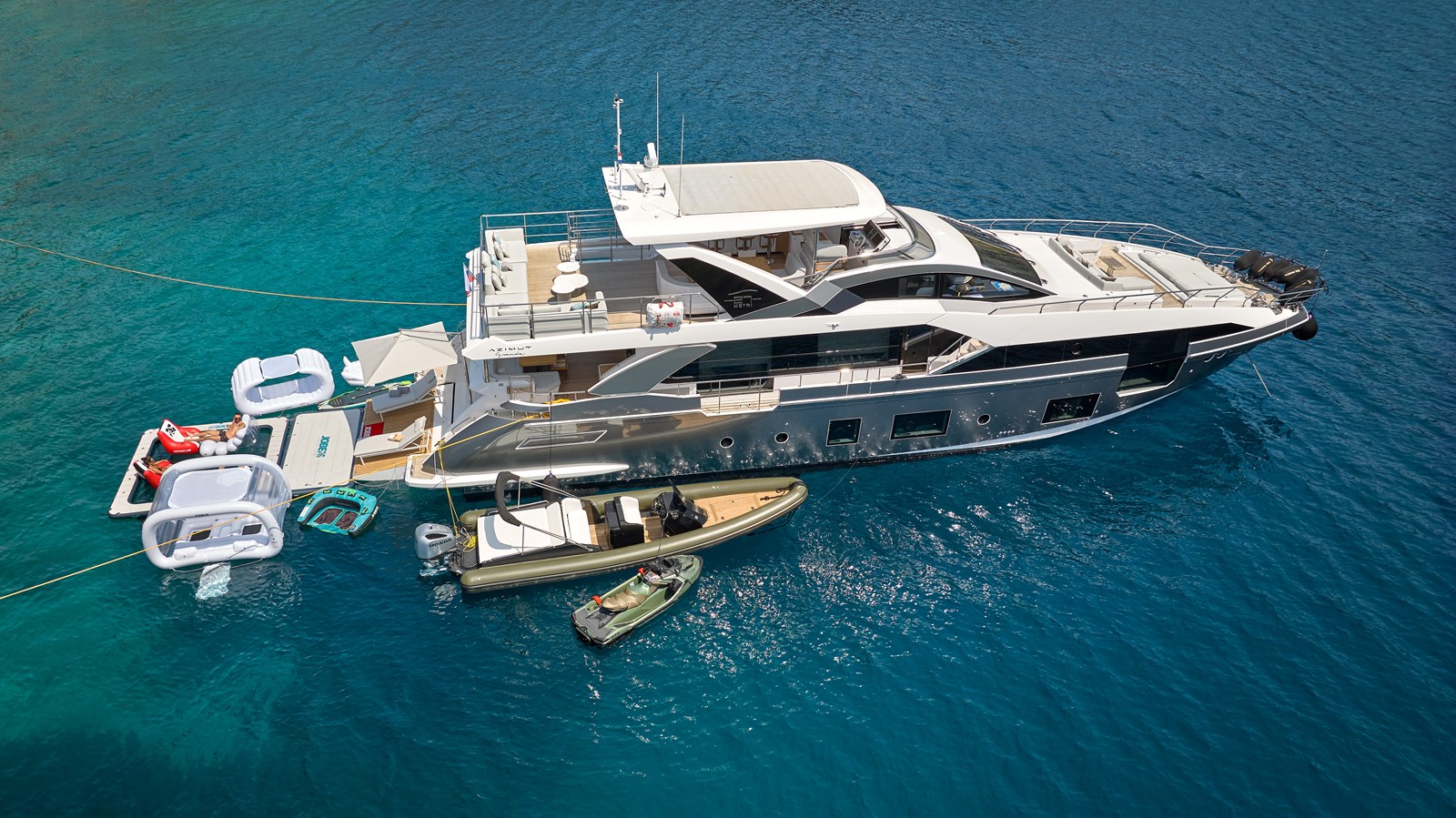 Azimut Yachts Motor Yacht ALUMINIA TOO For Sale