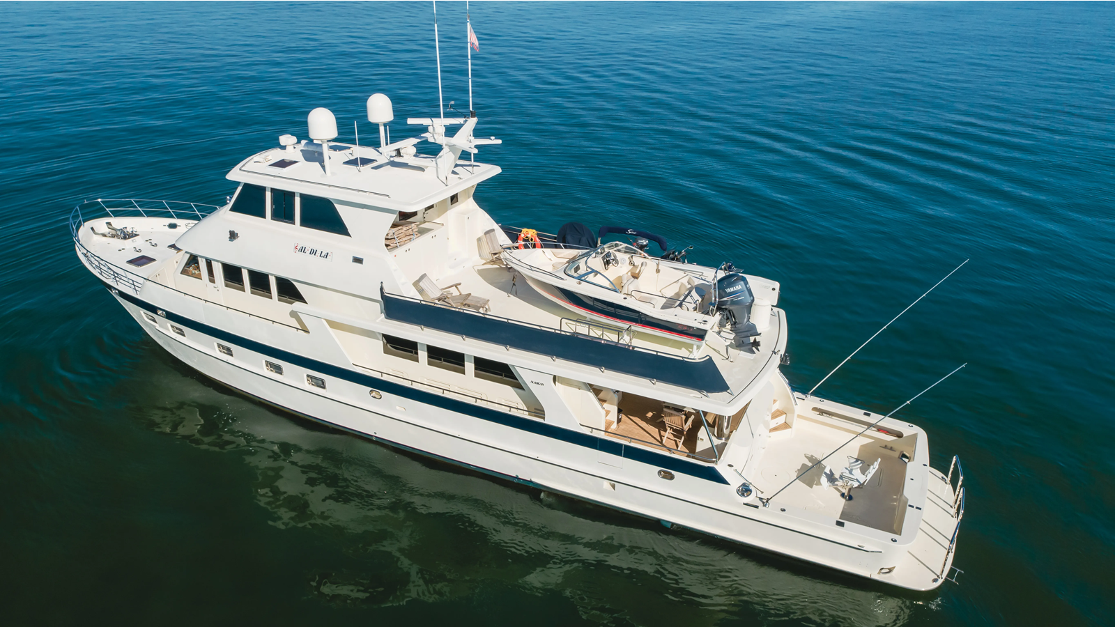Grand Alaskan Motor Yacht AL DI LA For Sale