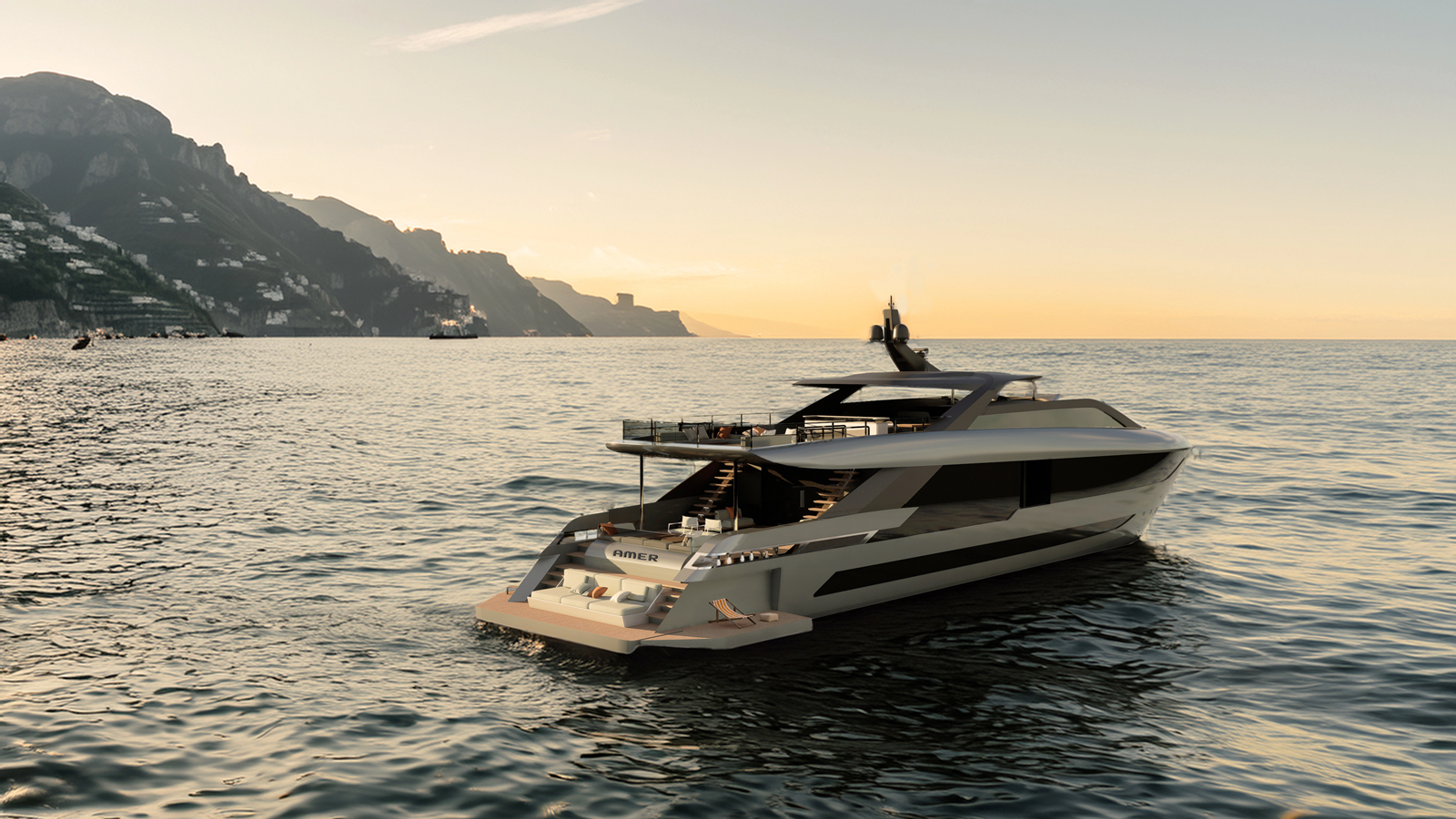 Motor Yacht 126' Amer F126 For Sale