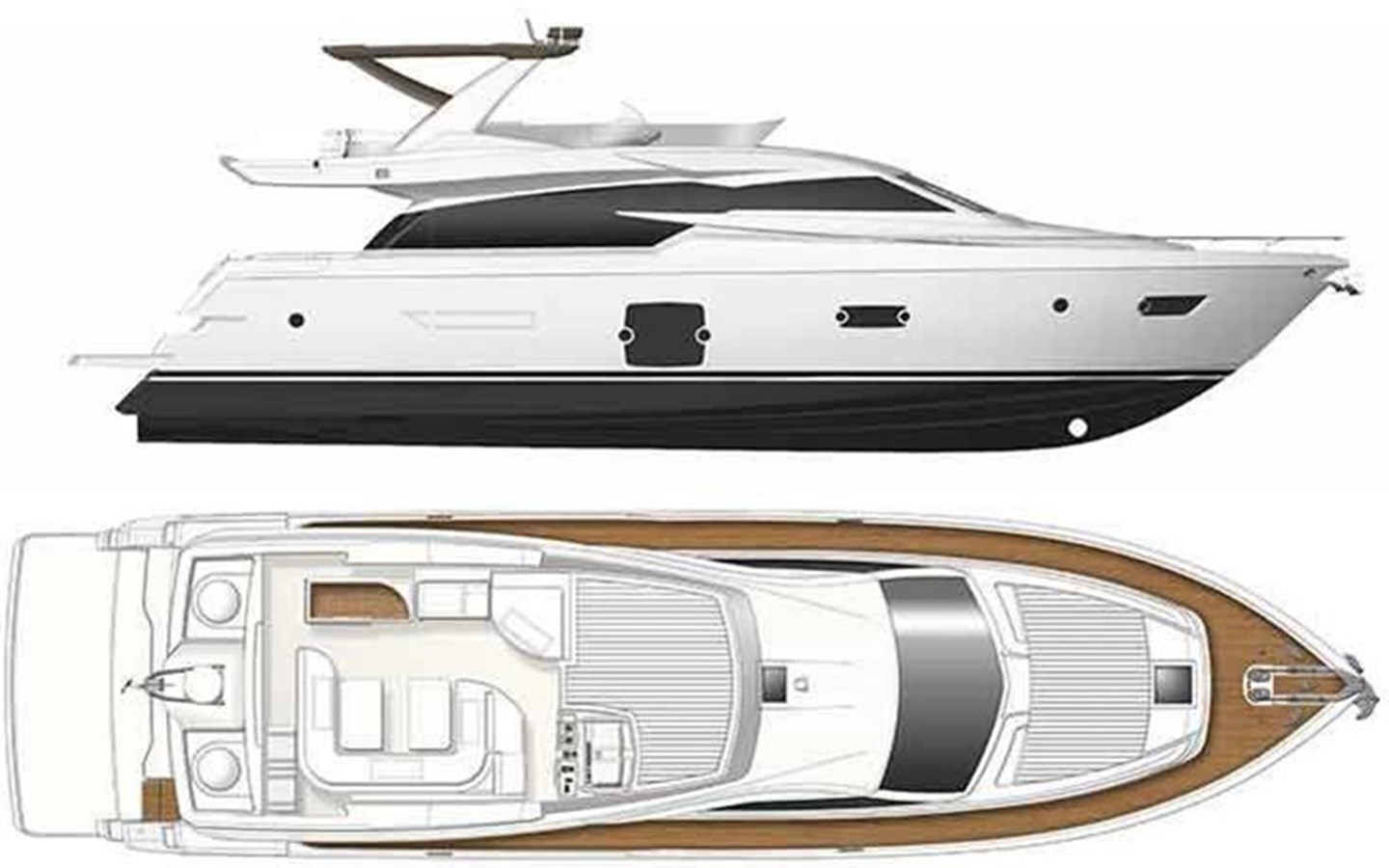 Ferretti Motor Yacht La Luna For Sale