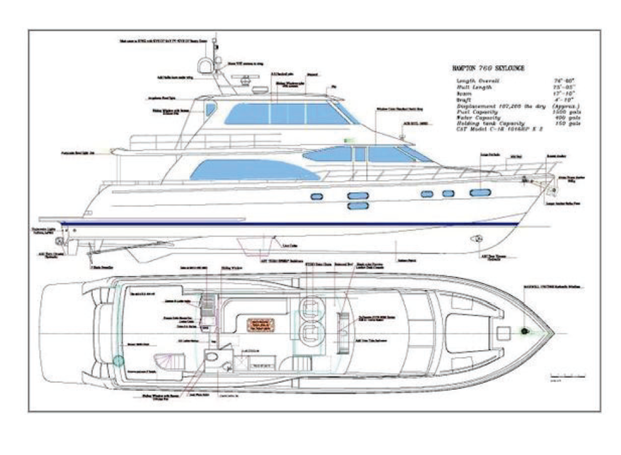 Hampton Yachts Motor Yacht TIGER LILLI For Sale